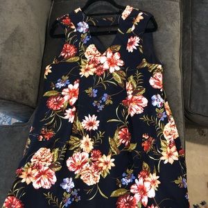 Flowy floral dress